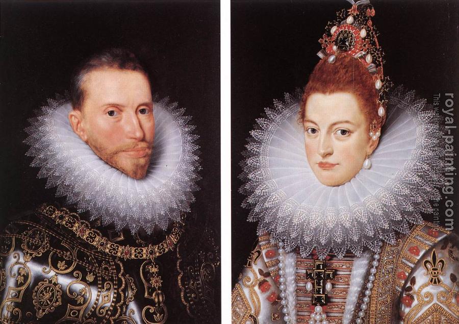 Frans The Younger Pourbus : Archdukes Albert and Isabella